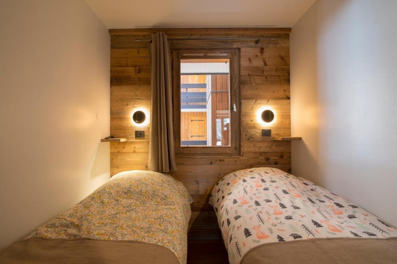 Les Brigues - Appartement Avec Vue Sur La Montagne Et Acces Aux Pistes Courchevel Kültér fotó