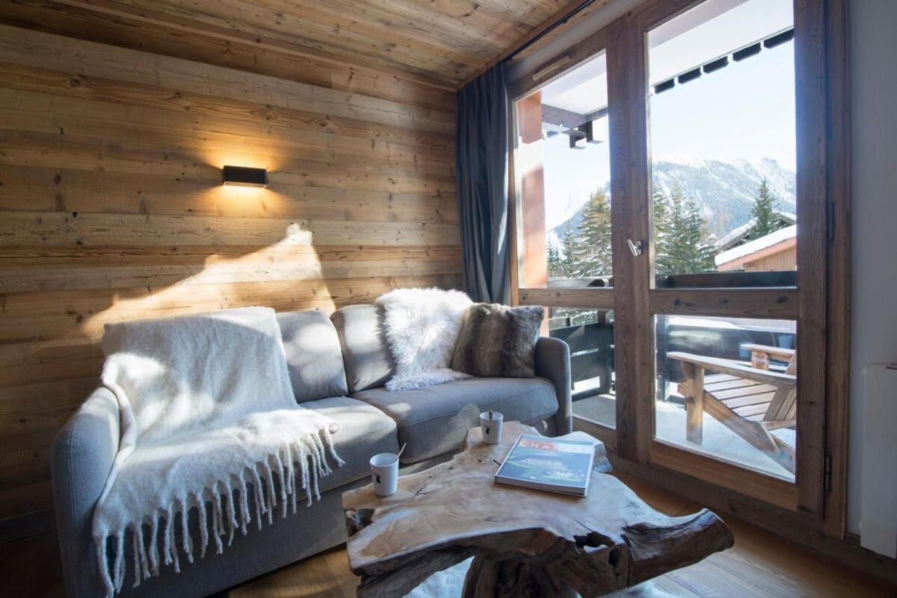 Les Brigues - Appartement Avec Vue Sur La Montagne Et Acces Aux Pistes Courchevel Kültér fotó